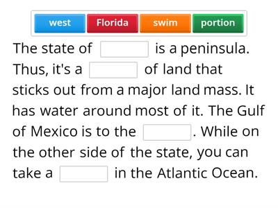 8.5 Complete the Sentence (The Sunshine State)