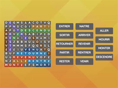 PASSE COMPOSE - ETRE VERBS