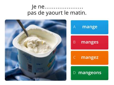 Qu'est-ce que tu manges pour le petit dejeuner?