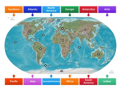 Continents and Oceans