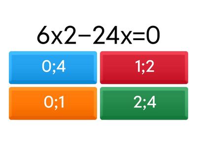 Квадратные уравнения