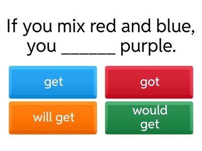 Conditional Sentences Quiz