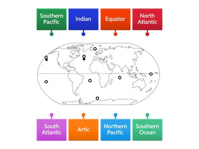 Oceans and Equator