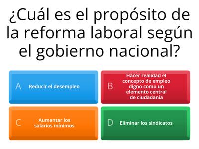 Objetivos de la Reforma Laboral