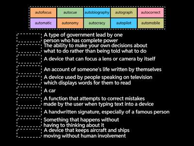 Auto prefix match up