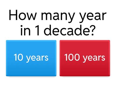 How Many Years