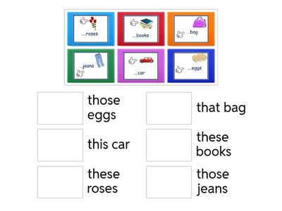 This/that/these/those