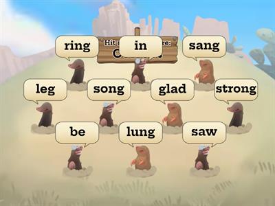 'ng' phonics game 