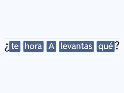 Español A2.1 - Hablando de tu día a día.