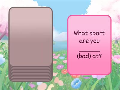 Superlative Form of Adjectives