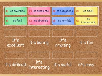 N4 Spanish - Reasons for Opinions