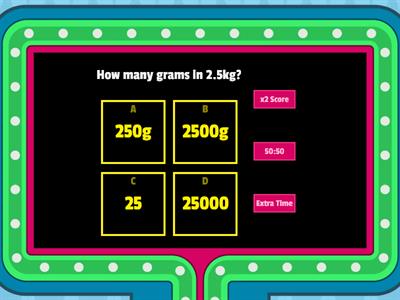 Year 6 Maths Quiz