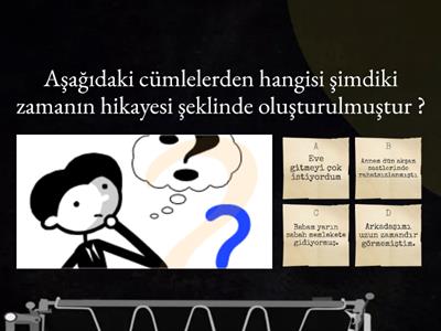 Birleşik Zamanlı Fiiller Test