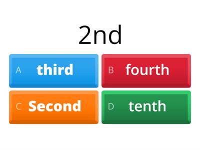 Ordinal Numbers