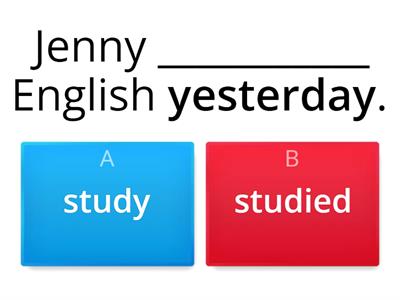 Simple Past and Present