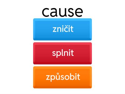 Project 3 - Vocabulary 4D +