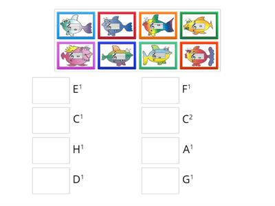 Stupnice C dur názvy not