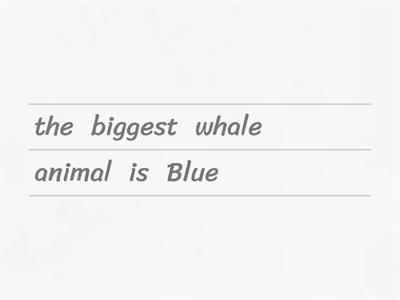 Comparative and Superlative adjectives