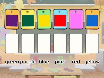 Color~Listen, Look, Read, and Match.