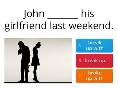 phrasal verbs, relationships Brainy 8