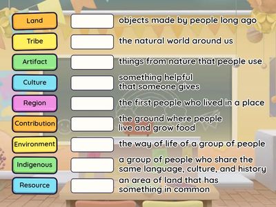 Native Americans Vocabulary