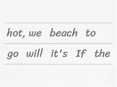 Conditional Sentences