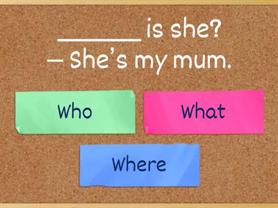 Who, what, where, how many