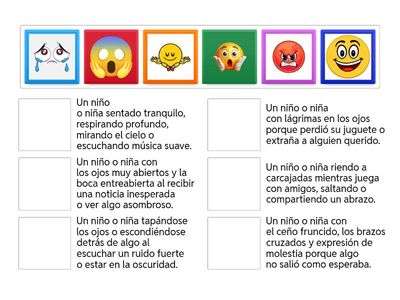 Reconocemos y expresamos nuestras emociones