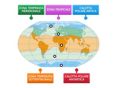 ZONE CLIMATICHE DELLA TERRA
