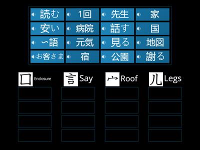 Kanji by Component 2 にほんご