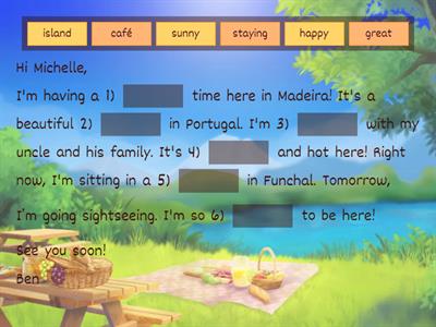 Writing an email - unit 5