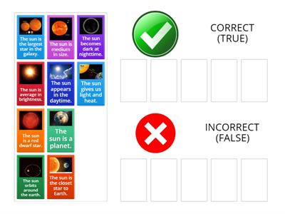 The Sun - Drag and Drop