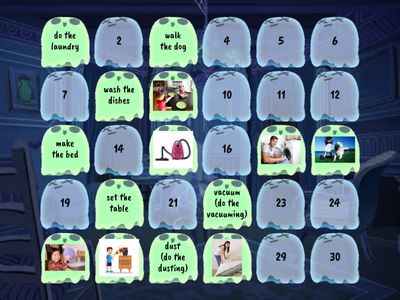 Household chores matching