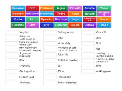 Copy of Music terms!