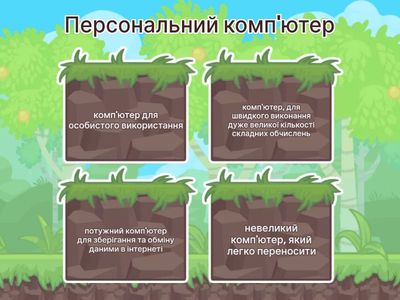 Види комп'ютерів. Апаратна та програмна складові комп'ютера