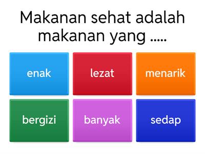 MAKANAN 4 SEHAT 5 SEMPURNA