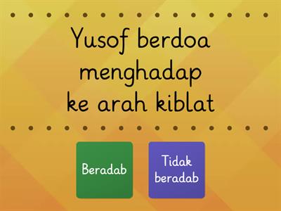 Perkenankan doaku -  PAI TAHUN 2 