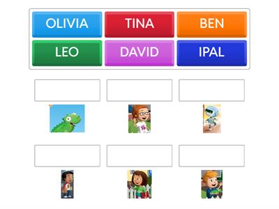 Guess What 2 - Characters