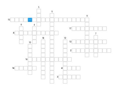 Beach safety revision crossword