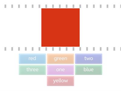 Colors and Numbers - Tricky Words