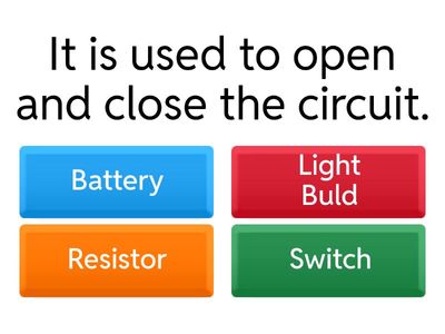 ELECTRIC CIRCUIT QUIZ