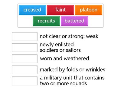 Unit 3 Lesson 1 Vocabulary