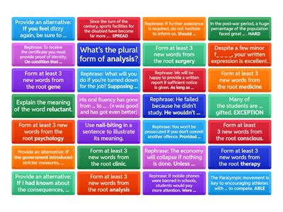 Compact Advanced Unit 5 Rainbow