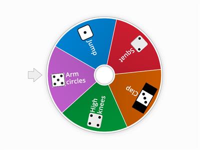 Dice Spinner 1-5- Katey
