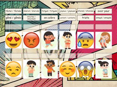 Tip Top 3 émotions sentiments