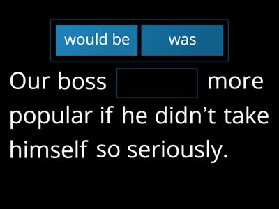 Unreal Conditionals b2 (AEF WB)