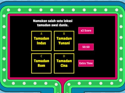 Sejarah Bab 5 (Tamadun Awal Dunia) Tingkatan 1