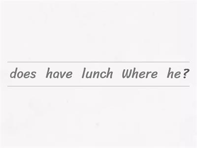 Simple present questions - Evolve 1 - U5.2