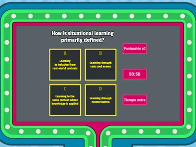 Situational learning quiz 