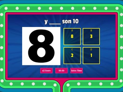 Combinaciones del 10